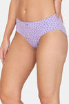 Rosaline Cotton Comfort Medium Rise Full Coverage Hipster Panty (Pack of 3) - Multicolor — thumbnail 4